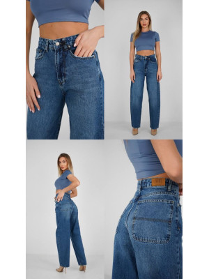 1524-3 ДЖИНС AMORE BAGGY (РАЗМЕРЫ: 24,25,26,27,28,29) 6 од.