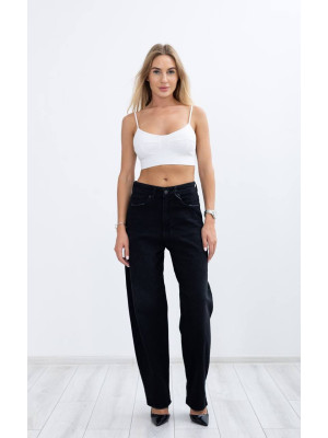 1504-1 ДЖИНС AMORE BAGGY STRAIGHT НОРМА (РОЗМІРИ:25,25,26,26,27,27) 6 од.