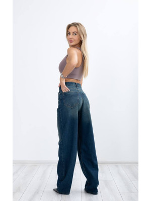 4303-3 (2253-3) ДЖИНС DENIM BAGGY (РОЗМІРИ: 25.25.26.26.27.27) 6 ед