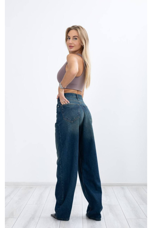 4303-3 (2253-3) ДЖИНС DENIM BAGGY (РОЗМІРИ: 25.25.26.26.27.27) 6 ед