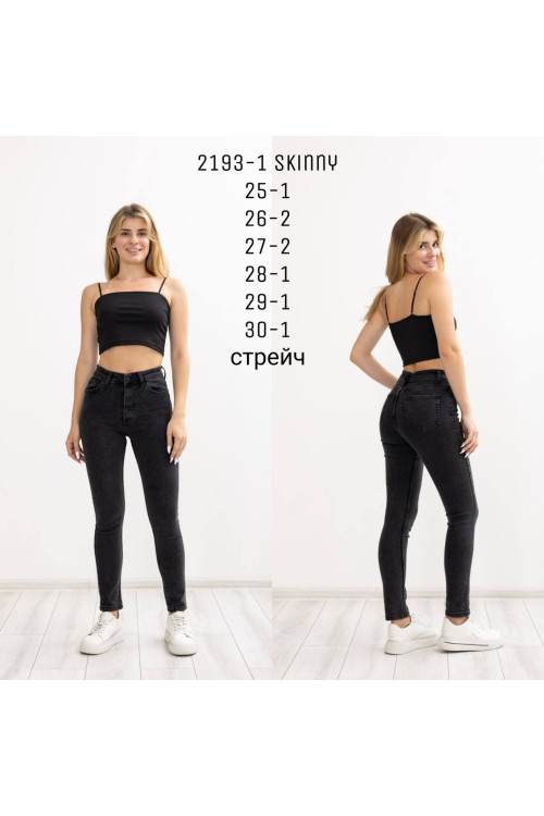 2193-1 ДЖИНСИ DENIM SKINNY (РОЗМЕРИ: 25.26.27.28.29.30) 6 од 2193-1 ДЖИНСИ DENIM SKINNY (РОЗМЕРИ: 25.26.27.28.29.30) 6 од