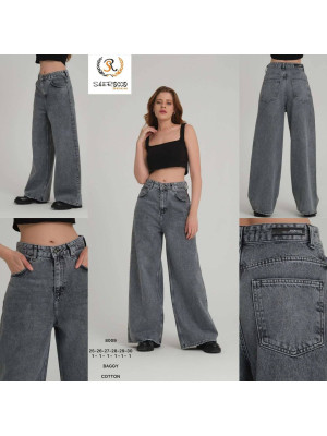 8009 ДЖИНС SHEROCCO BAGGY НОРМА (РАЗМЕРЫ: 25,26,27,28,29,30) 6 од.