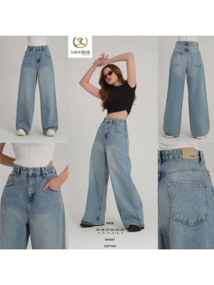 8008 ДЖИНС SHEROCCO BAGGY НОРМА (РАЗМЕРЫ: 25,26,27,28,29,30) 6 од.