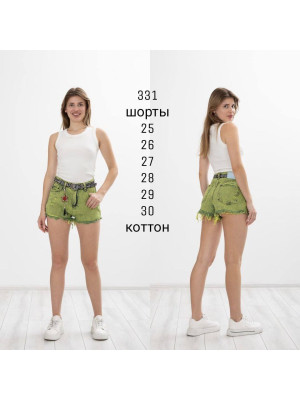 331 ШОРТЫ SHEROCCO НОРМА (РАЗМЕРЫ: 25,26,27,28,29,30) 6 ед