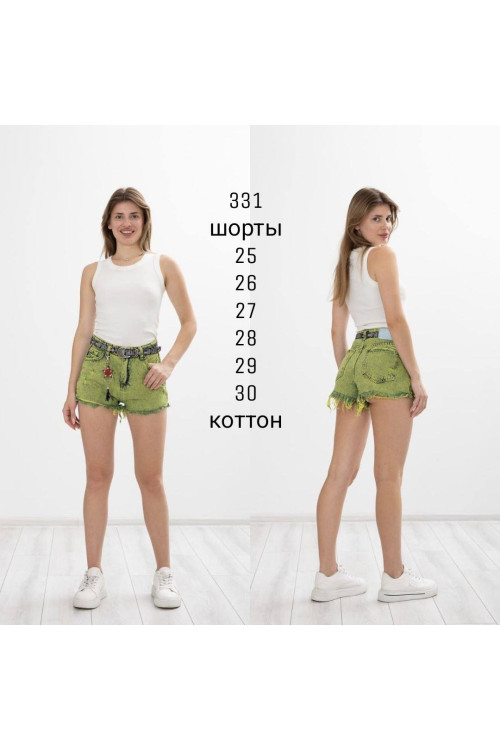 331 ШОРТЫ SHEROCCO НОРМА (РАЗМЕРЫ: 25,26,27,28,29,30) 6 ед 331 ШОРТЫ SHEROCCO НОРМА (РАЗМЕРЫ: 25,26,27,28,29,30) 6 ед