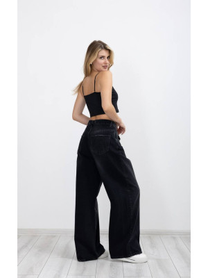 4451 ДЖИНС BELLA SUPER BAGGY НОРМА (РОЗМІРИ: 34,36,36,38,40,42) 6 од