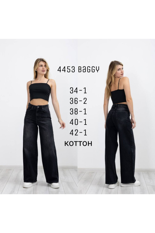 4453 ДЖИНС BELLA BAGGY  НОРМА  (РОЗМІРИ: 34,36,36,38,40,42) 6 од