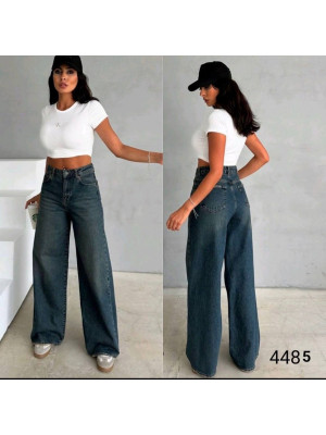 4485 ДЖИНС BELLA SUPER BAGGY НОРМА (РОЗМІРИ: 34,36,36,38,40,42) 6 од