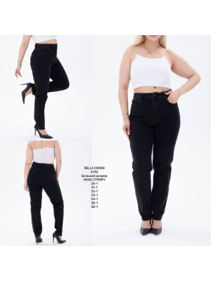 3792 Джинс BELLA DENIM MOM STRAIGHT (РАЗМЕРЫ: 30,32,33,34,36,38), 6 од.