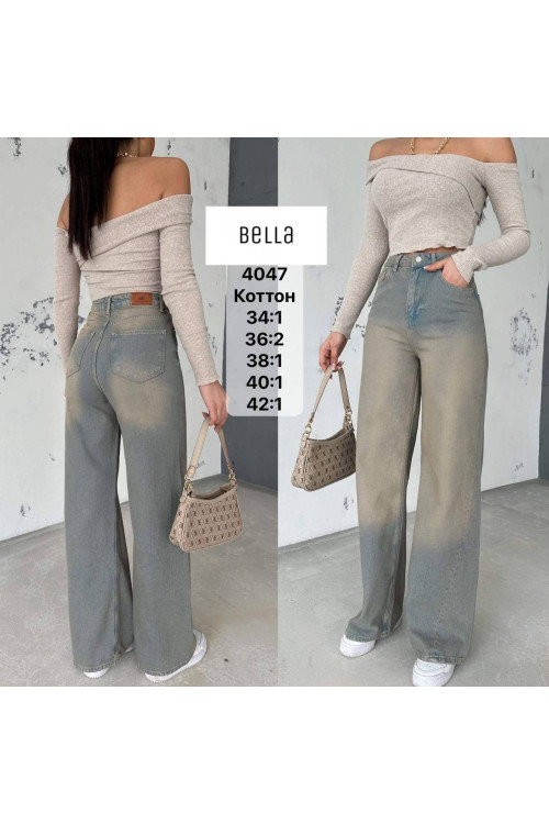 4047 ДЖИНС BELLA НОРМА (РАЗМЕРЫ: 34,36,36,38,40,42) 6 од 4047 ДЖИНС BELLA НОРМА (РАЗМЕРЫ: 34,36,36,38,40,42) 6 од