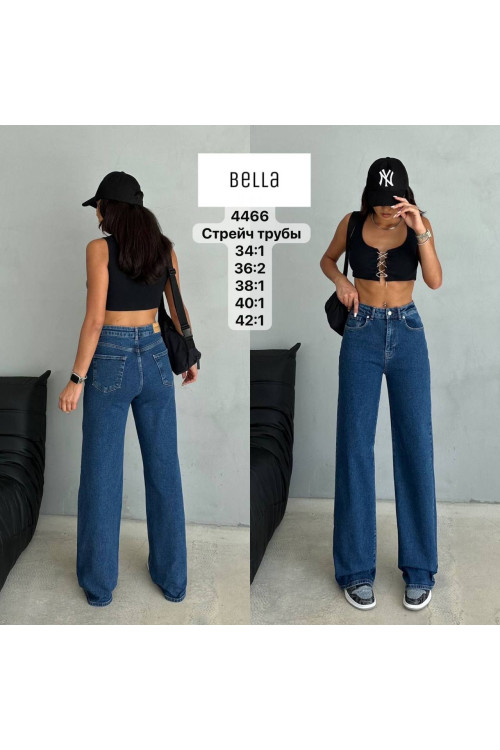 4466 ДЖИНС BELLA STRAIGHT труби НОРМА (РОЗМІРИ: 34.36.36.38.40.42) 6 од 4466 ДЖИНС BELLA STRAIGHT труби НОРМА (РОЗМІРИ: 34.36.36.38.40.42) 6 од