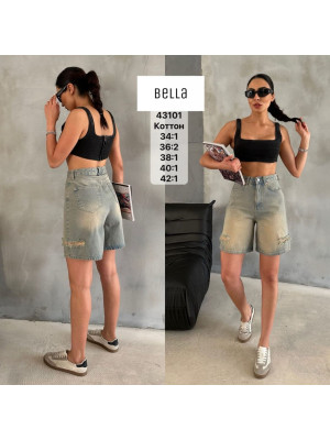 43101-1 ШОРТИ BELLA НОРМА (РОЗМІРИ:34,36,36,38,40,42) 6 од..