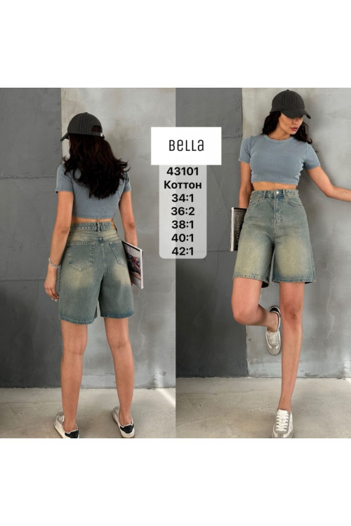 43101 ШОРТИ BELLA НОРМА (РОЗМІРИ:34,36,36,38,40,42) 6 од..