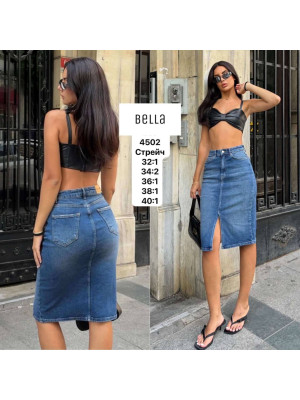 4502 ДЖИНС BELLA STRAIGHT НОРМА (РОЗМІРИ: 32,34,34,36,38,40) 6 од