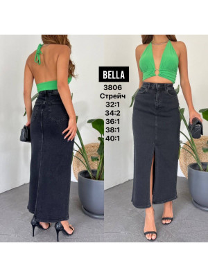 3806 Джинс BELLA STRAIGHT норма (РАЗМЕРЫ: 32,34,34,36,38,40), 6 од.