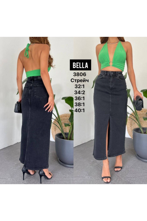 3806 Джинс BELLA STRAIGHT норма (РАЗМЕРЫ: 32,34,34,36,38,40), 6 од.