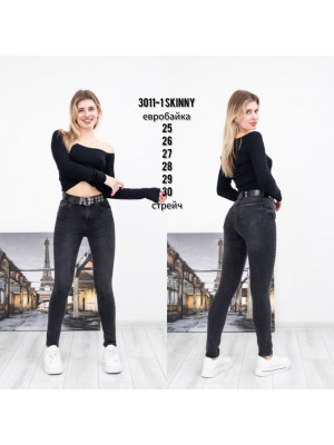 3011-1 МОМ DENIM НОРМА (РАЗМЕРЫ:25,26,27,28,29,30) 6 од.