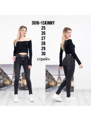3016-1 АМЕРИКАНКА DENIM НОРМА (РОЗМІРИ:25,26,27,28,29,30) 6 од.
