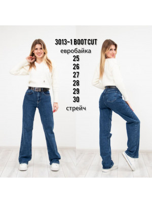 3013-1 МОМ DENIM НОРМА (РАЗМЕРЫ:25,26,27,28,29,30) 6 од.