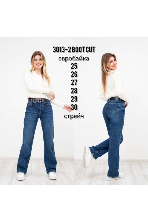 3013-2 МОМ  DENIM НОРМА (РАЗМЕРЫ:25,26,27,28,29,30)  6 од.
