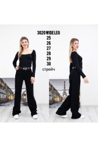 3020 WIDELEG DENIM НОРМА (РОЗМІРИ:25,26,27,28,29,30) 6 од.