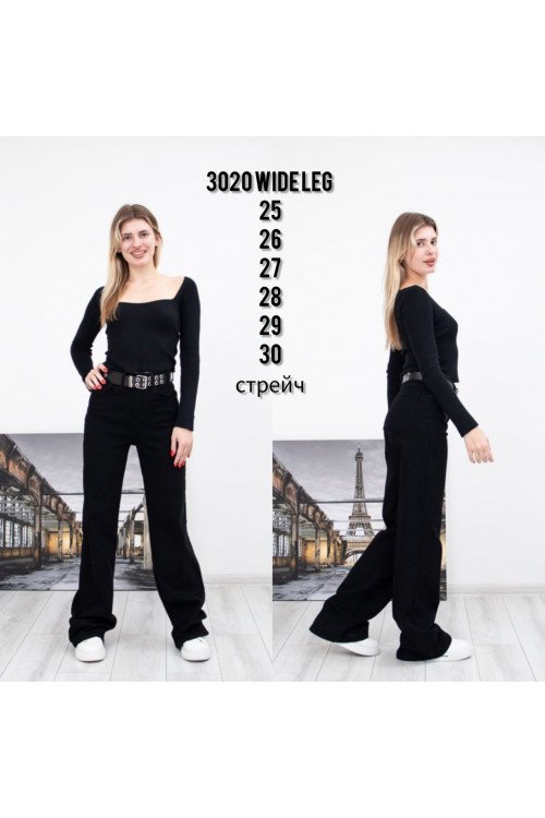 3020 WIDELEG DENIM НОРМА (РОЗМІРИ:25,26,27,28,29,30) 6 од. 3020 WIDELEG DENIM НОРМА (РОЗМІРИ:25,26,27,28,29,30) 6 од.