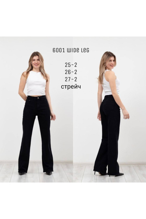6001 Джинс DENIM STRAIGHTнорма (РАЗМЕРЫ: 25,25,26,26,27,27) 6 од