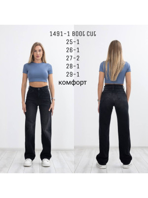1491-1 ДЖИНС LIUZIN BOOT CUT (РОЗМІРИ: 25.26.27.27.28.29) 6 Од