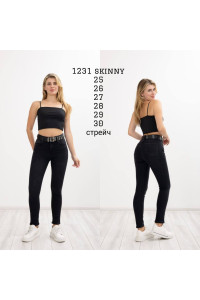 1231 ДЖИНС LIUZIN SKINNY STRAIGHT (РОЗМІРИ:25,26,27,28,29,30) 6 од.