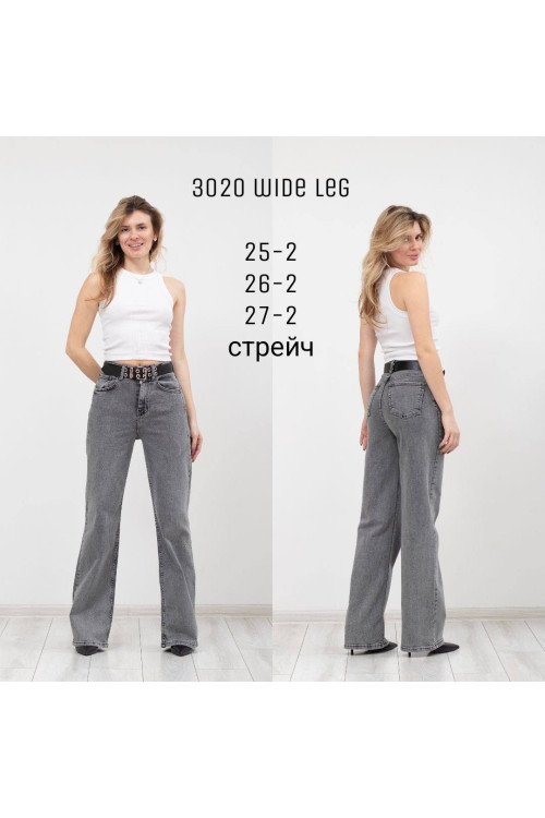 3020 Джинс LIUZIN WIDE LEG STRAIGHT (РАЗМЕРЫ: 25,25,26,26,27,27) 6 од 3020 Джинс LIUZIN WIDE LEG STRAIGHT (РАЗМЕРЫ: 25,25,26,26,27,27) 6 од