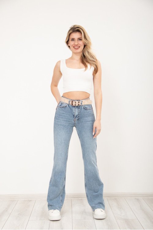 102-31-1  BOOT CUT  SESSANTA НОРМА  ( 6 ЕД. РАЗМЕРЫ 25,26,27,28,29,30) коттон