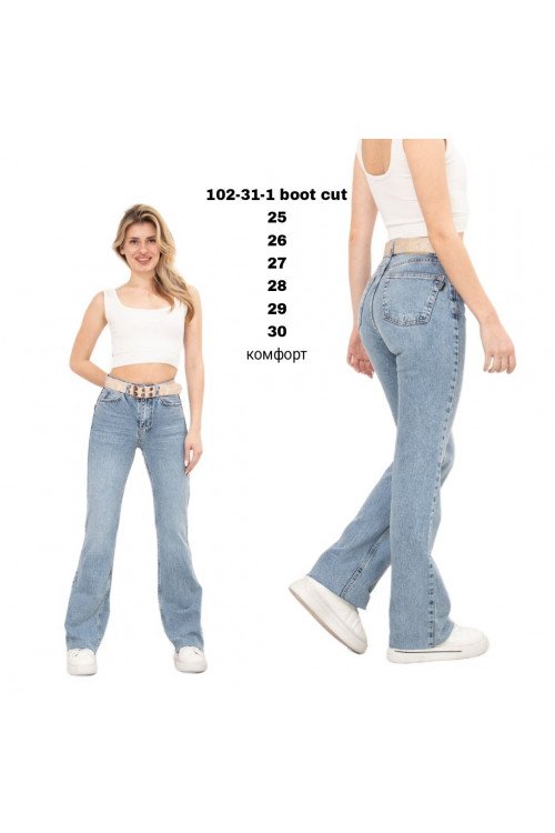102-31-1  BOOT CUT  SESSANTA НОРМА  ( 6 ЕД. РАЗМЕРЫ 25,26,27,28,29,30) коттон