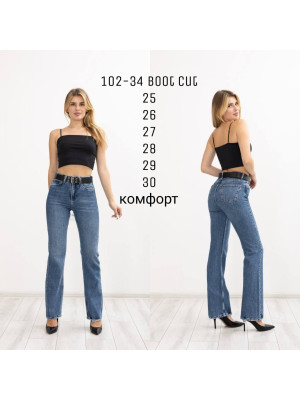 102-34 ДЖИНС SESSANTA BOOT CUT НОРМА ( РОЗМІРИ 25,26,27,28,29,30) ОД.6