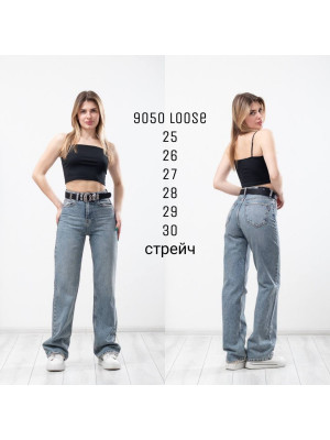 9050 ДЖИНС SESSANTA LOOSE STRAIGHT НОРМА ( 6 ЕД. РАЗМЕРЫ 25,26,27,28,29.30),