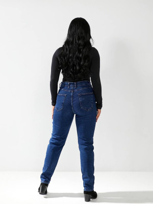 2152-2 ДЖИНС DENIM MOM STRAIGHT (РОЗМІРИ: 31,32,32,33,33,34,36,38) 8 Од