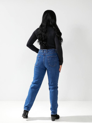 2152-3 ДЖИНС DENIM MOM STRAIGHT (РОЗМІРИ: 31,32,32,33,33,34,36,38) 8 Од