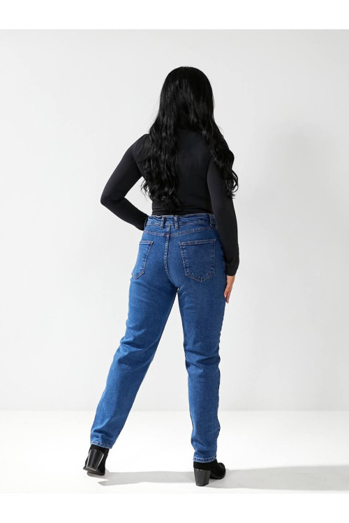 2152-3 ДЖИНС DENIM MOM STRAIGHT  (РОЗМІРИ: 31,32,32,33,33,34,36,38) 8 Од