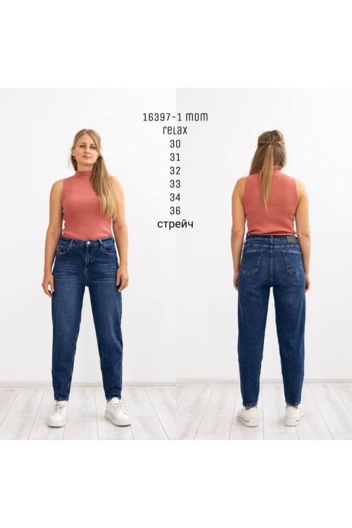 16397-1 SESSANTA MOM RELAX STRAIGHT (РОЗМІРИ: 30,31,32,33,34,36) 6 Од. 