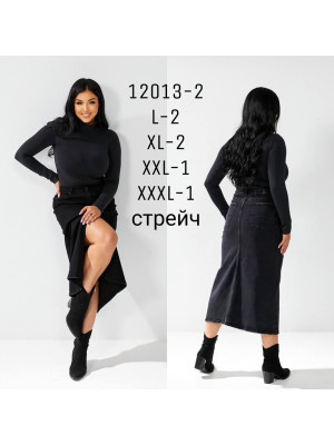 12013-2 ЮБКА SESSANTA STRAIGHT (РОЗМІРИ: L,L,XL,XL,XXL,XXXL) 6 од