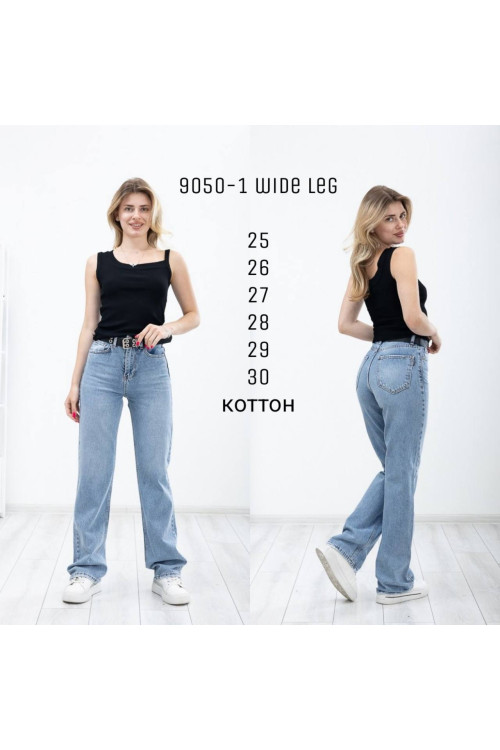 9050-1 ДЖИНС SESSANTA WIDE LEG STRAIGHT НОРМА ( 6 ЕД. РАЗМЕРЫ 25,26,27,28,29.30), 9050-1 ДЖИНС SESSANTA WIDE LEG STRAIGHT НОРМА ( 6 ЕД. РАЗМЕРЫ 25,26,27,28,29.30),