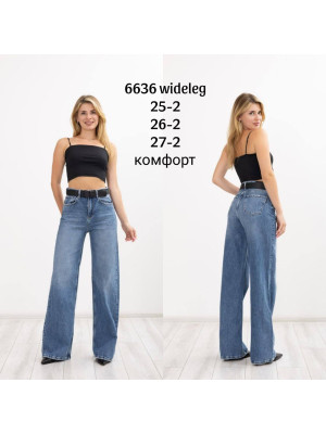 6636 Джинс SESSANTA WIDE LEG (РАЗМЕРЫ: 25,25,26,26,27,27) 6 од