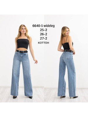 6640-1 Джинс SESSANTA WIDE LEG (РАЗМЕРЫ: 25,25,26,26,27,27) 6 од