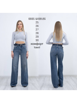 6665 Джинс SESSANTA WIDE LEG норма (РОЗМІРИ: 25,26,27,28,29,30) 6 од