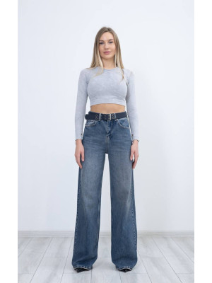 6665 Джинс SESSANTA WIDE LEG норма (РОЗМІРИ: 25,26,27,28,29,30) 6 од