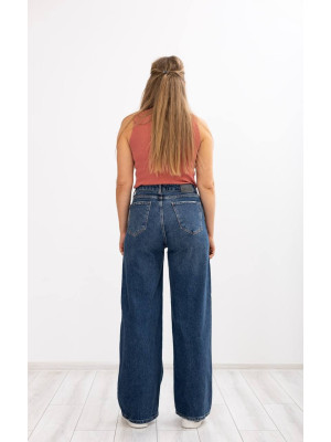 16653-2 Джинс SESSANTA WIDE LEG STRAIGHT (РОЗМІРИ: 29,30,31,32,33,34) 6 од