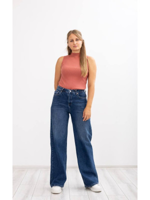 16653-1 Джинс SESSANTA WIDE LEG STRAIGHT (РОЗМІРИ: 29,30,31,32,33,34) 6 од