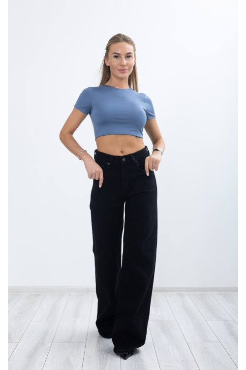6647-1 Джинс SESSANTA WIDE LEG (РАЗМЕРЫ: 25,25,26,26,27,27) 6 од