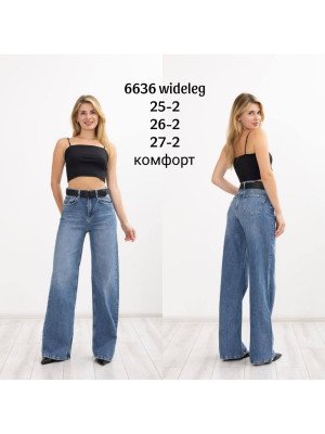 6636 Джинс SESSANTA WIDE LEG (РАЗМЕРЫ: 25,25,26,26,27,27) 6 од