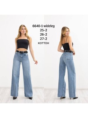 6640-1 Джинс SESSANTA WIDE LEG (РАЗМЕРЫ: 25,25,26,26,27,27) 6 од