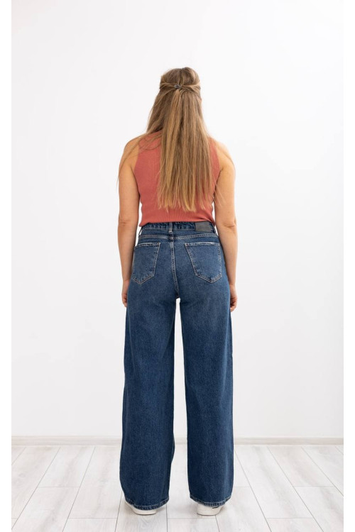 16653-2 Джинс SESSANTA WIDE LEG STRAIGHT (РОЗМІРИ: 29,30,31,32,33,34) 6 од